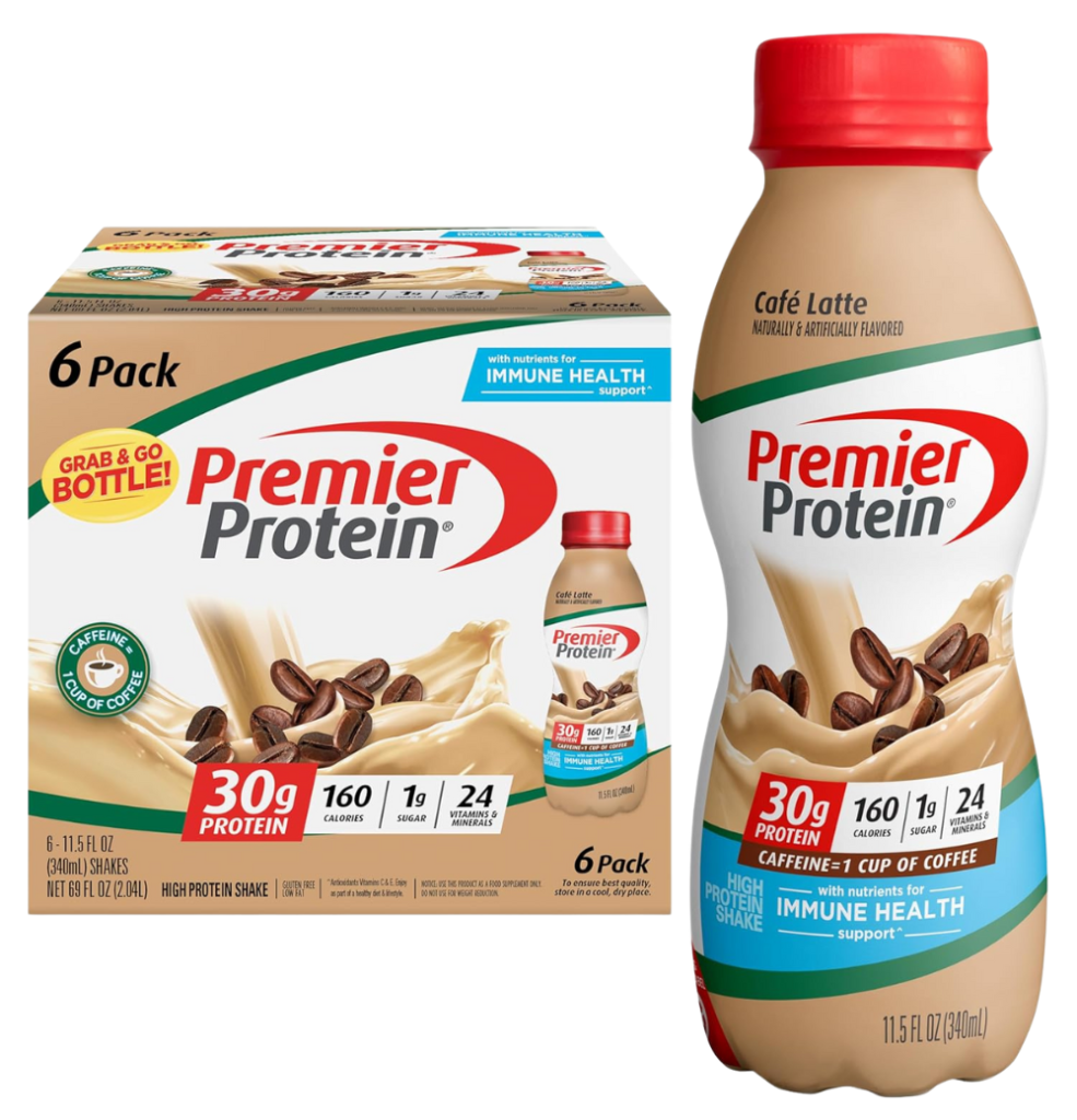 best amazon prime day deal premier protein shake cafe latte