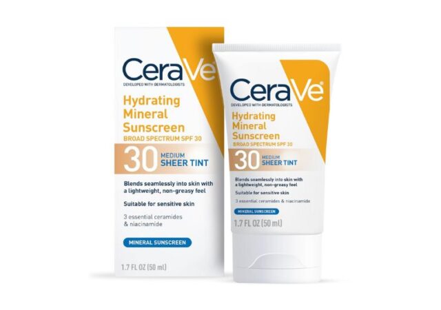 CeraVe Tinted Sunscreen on Sale
