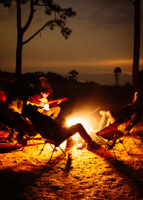 campfire national park how to save money on a family trip