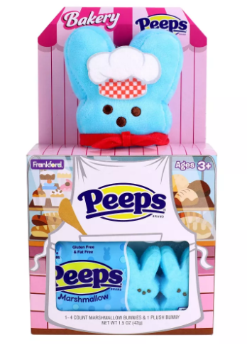 peeps plush gift set