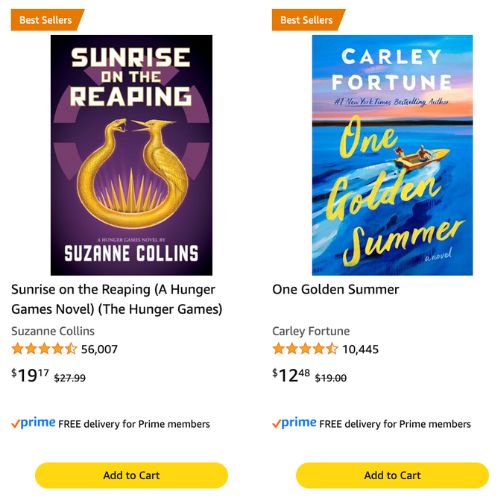 Amazon Book Sale
