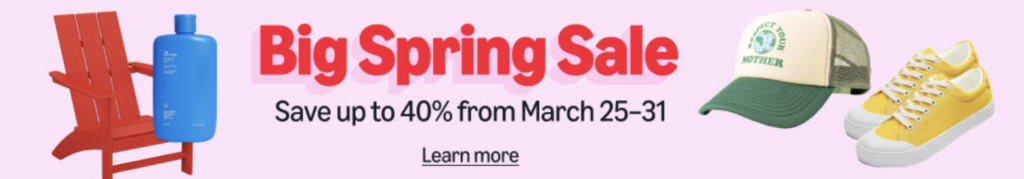 Amazon Spring Sale