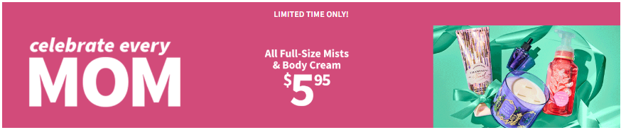 bath and body works mist