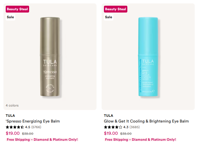 Tula Eye Balm Sale