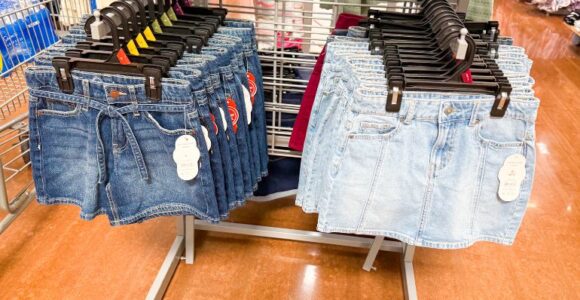 CUTE Girls Denim Skirts As Low As $10.98!