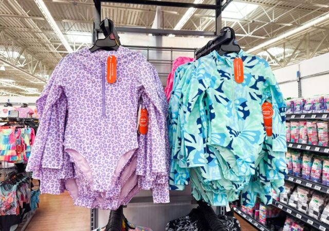 Girls' Rashguard Swimsuits