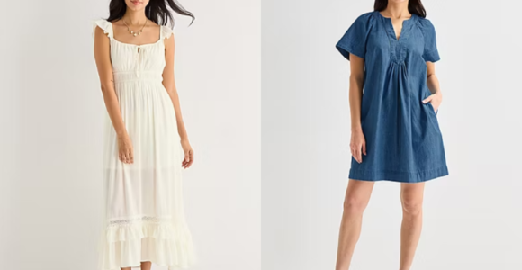 JCPenney’s $14.99 Dress Sale!! So Many Cute Styles for Summer!