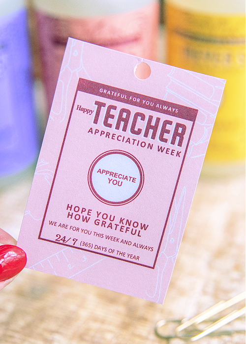 mrs meyer's teacher appreciation gift free printable tag