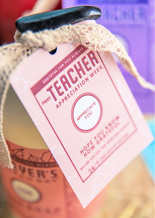 mrs meyer's teacher appreciation gift free printable tag