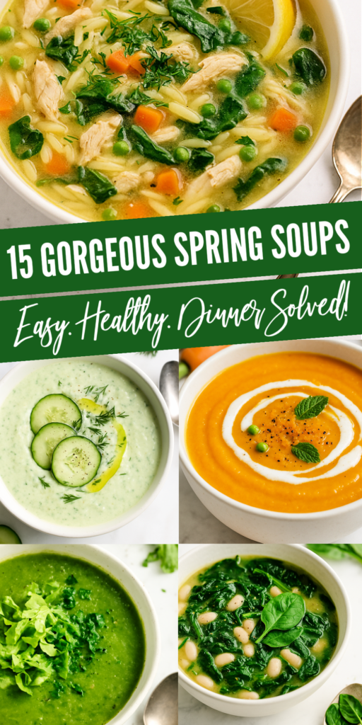 spring soups 15 delicious and fresh recipes by passion for savings pinterest 1