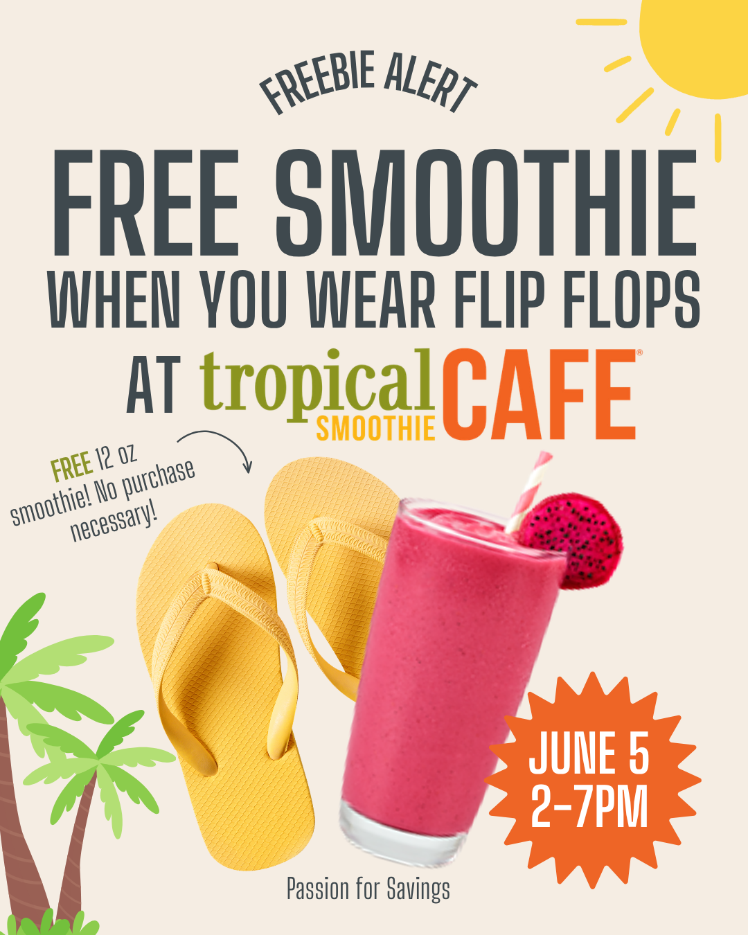 free smoothie