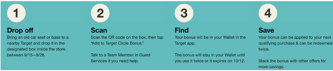 Target Car Seat Trade In