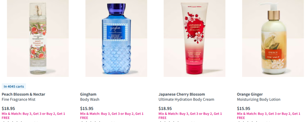 Bath and Body Works Fragrance