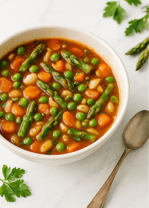 spring minestrone soup recipe