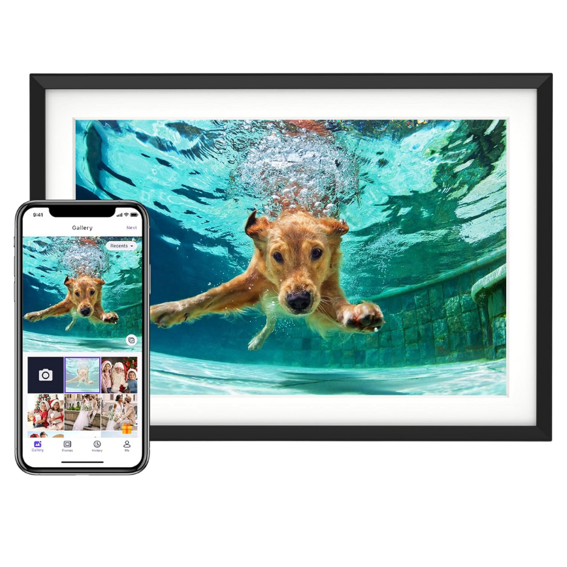 50% off 10" digital picture frame amazon code