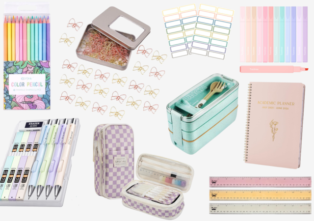 aesthetic school supplies 15 deals on sale under $10 on amazon updated 2025