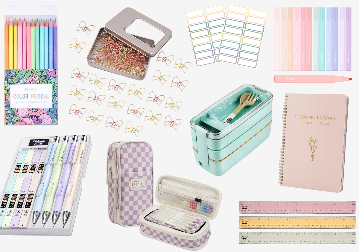aesthetic school supplies 15 deals on sale under $10 on amazon updated 2025