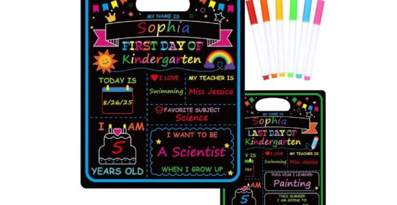 First/Last Day Of School Markerboard Signs Just $5!📚🎒