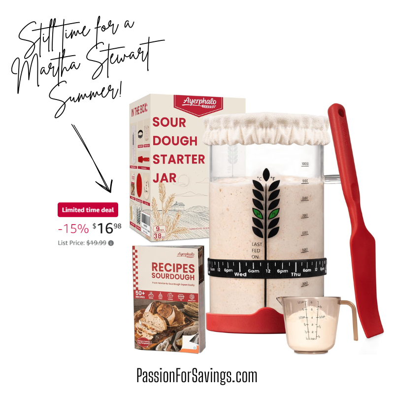 sourdough starter kit deal