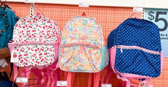 Target has Kids Backpacks for Just $5! Cute Print Options!
