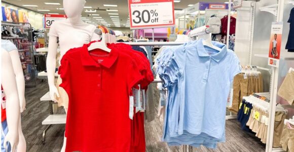 Cat & Jack School Uniforms on Sale! Polos as low as $3.50!