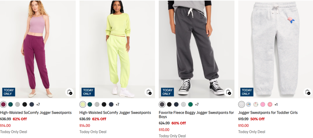 Old Navy Sweatpants Sale