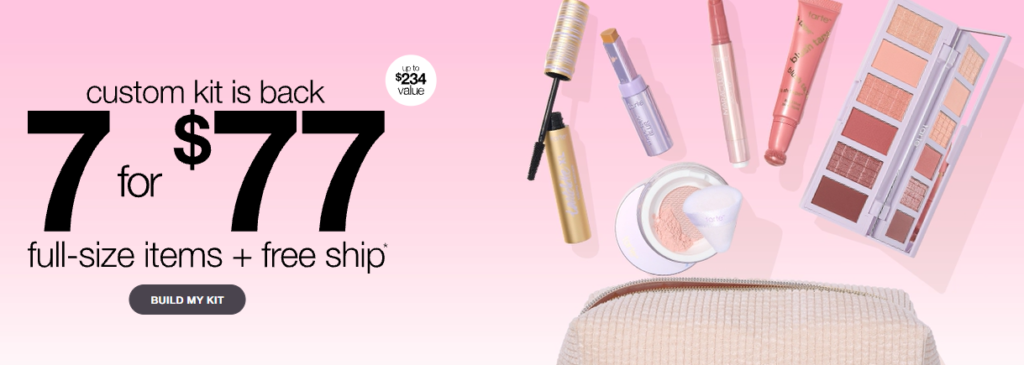 Tarte Custom Kits