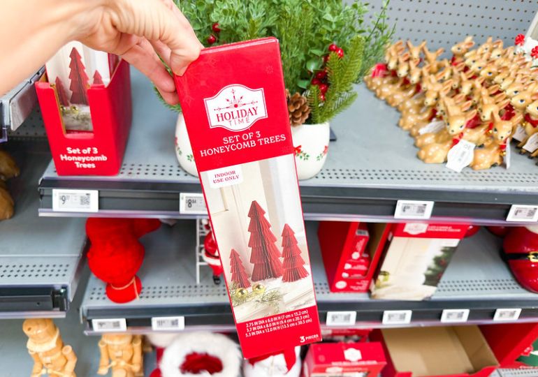 Honeycomb Christmas Trees