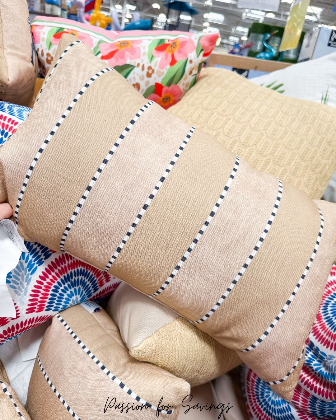 throw pillows