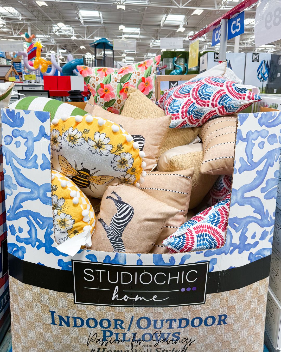 throw pillows