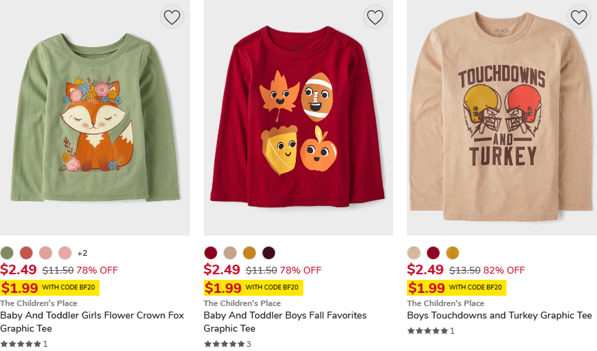 Graphic Tee The Childrens Place