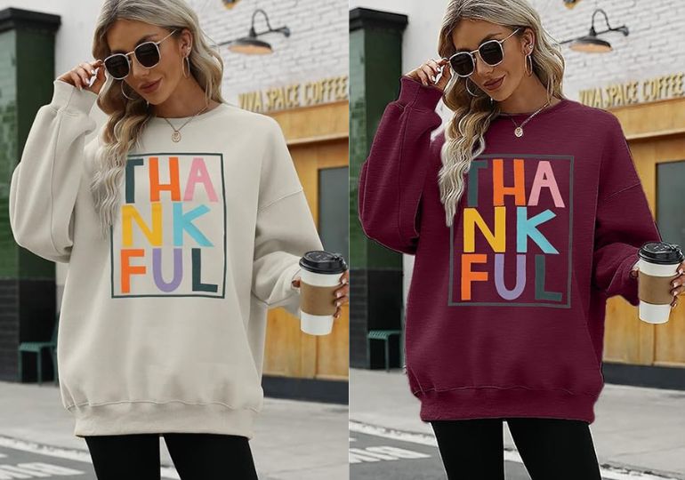 Thanksgiving Sweatshirts on Sale