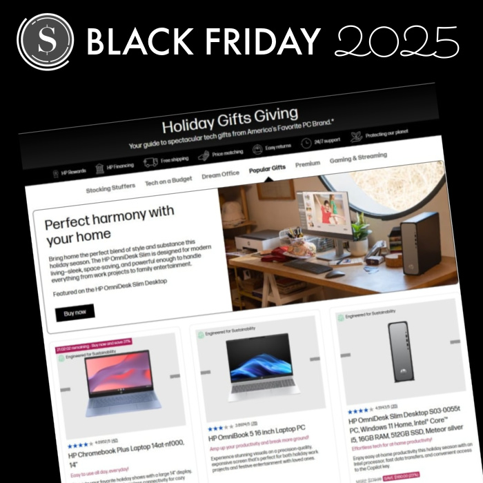 HP Black Friday Ads