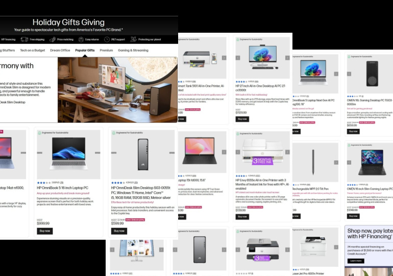 HP Black Friday Ads
