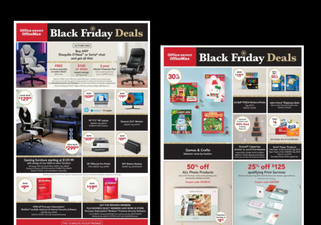 Office Depot Black Friday Ads