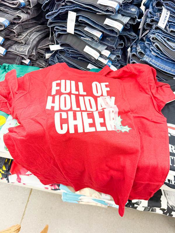 Old Navy Christmas Tees on Sale