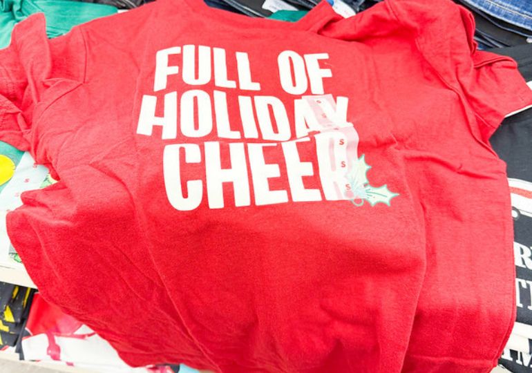 Old Navy Christmas Tees on Sale