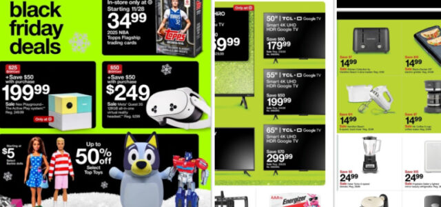Target Black Friday Ads