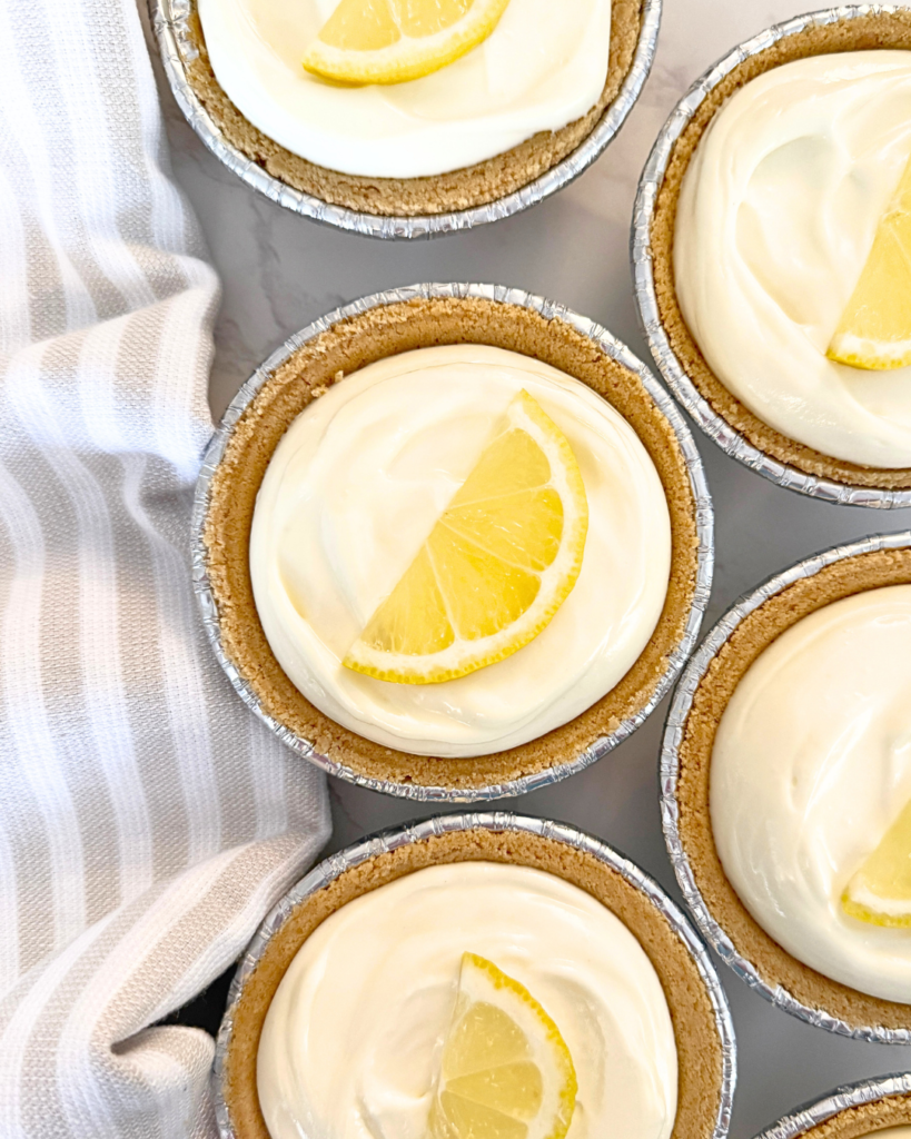 3 ingredient no bake mini cheesecakes