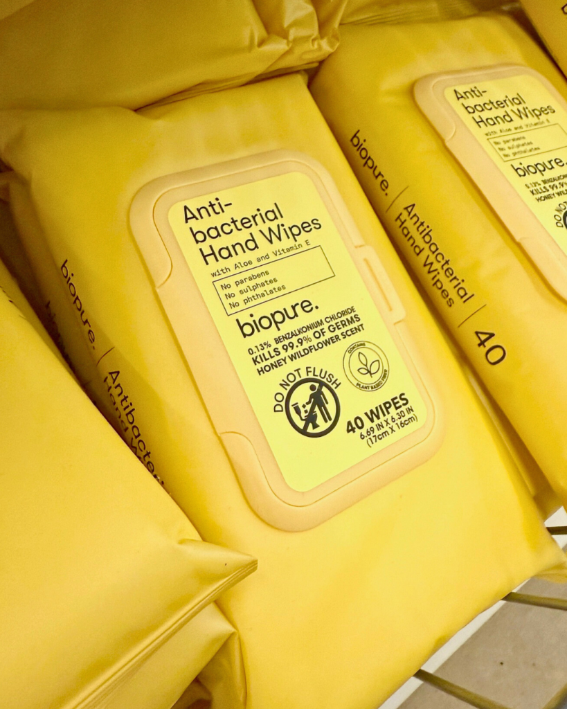 dollar tree antibacterial wipes