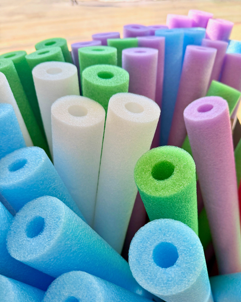 dollar tree pool noodles