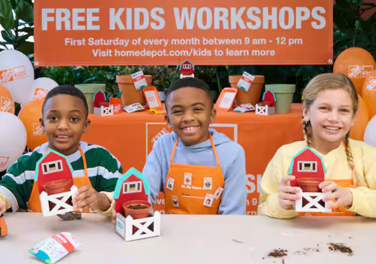 Home Depot Kids Workshops