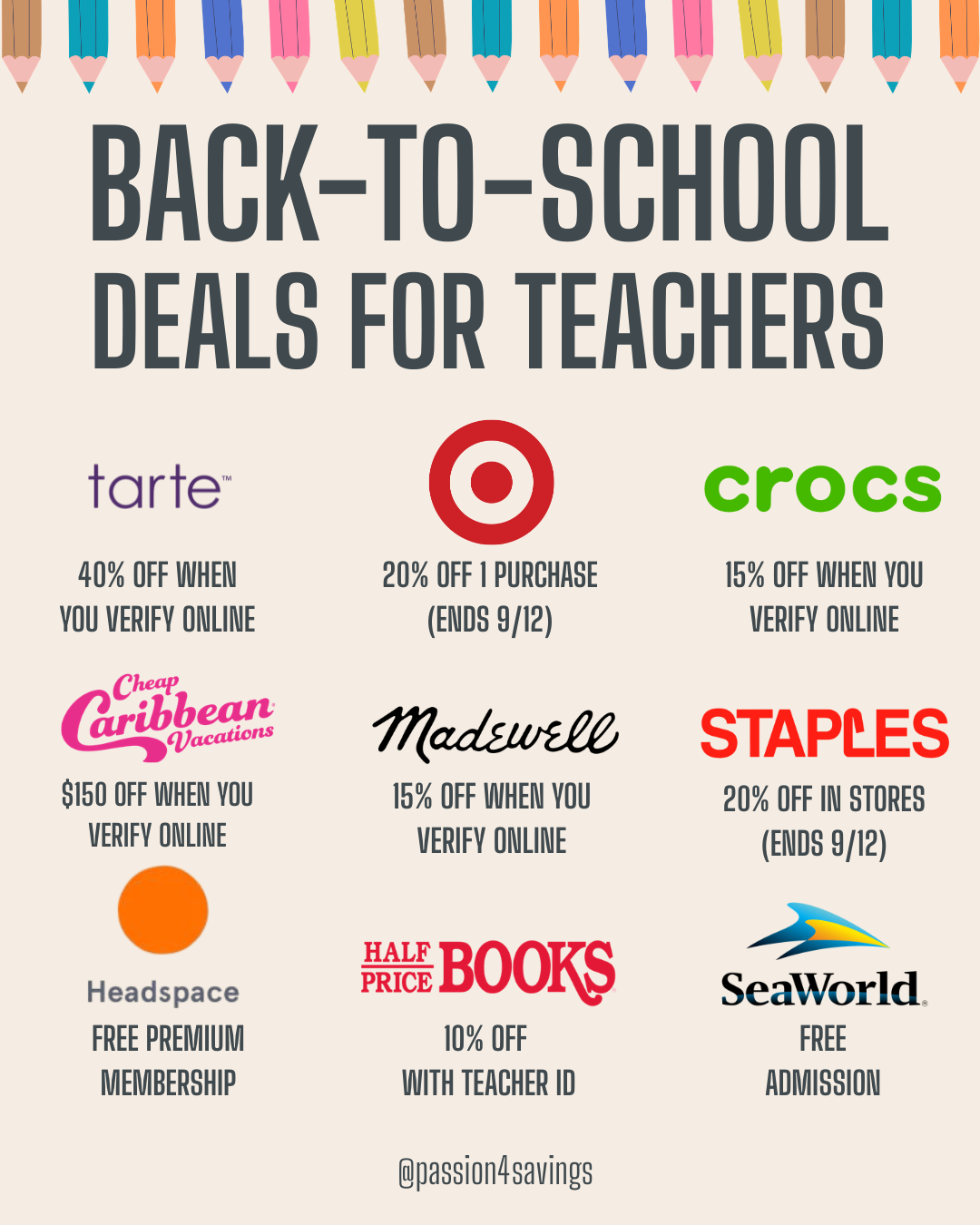 teacher deals