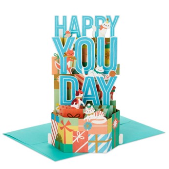 turquoise hallmark card