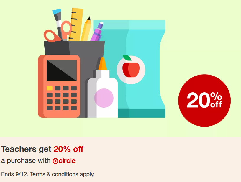 teacher coupon