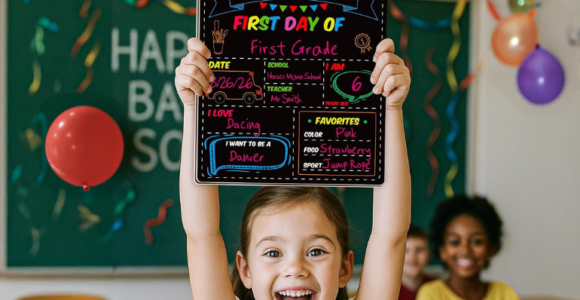 First/Last Day Of School Markerboard Signs Just $3.49!📚🎒