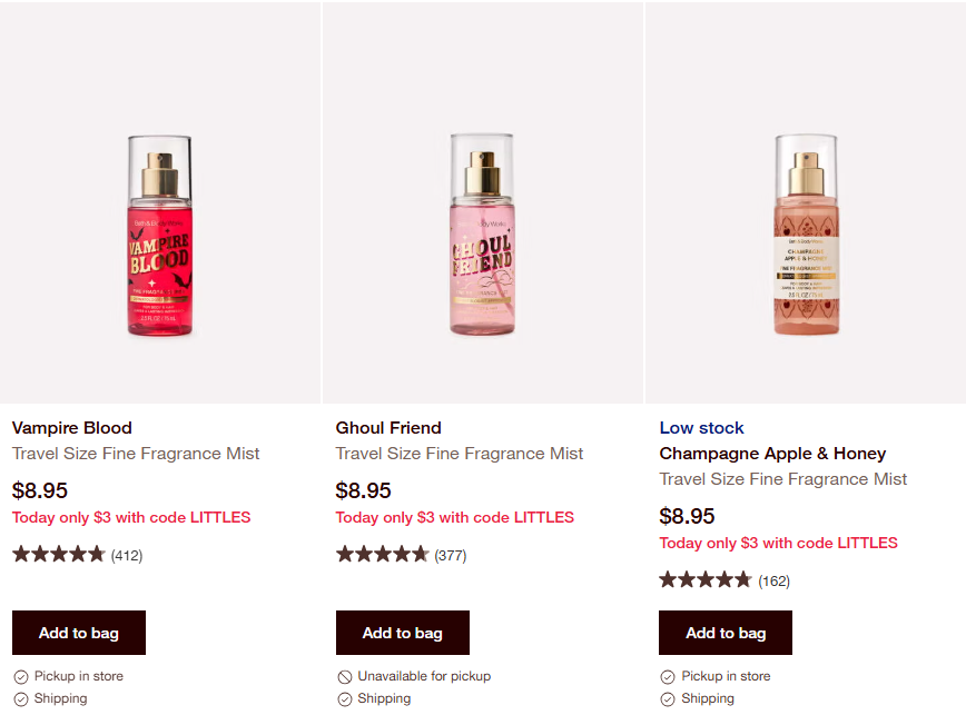 Bath and Body Works Fragrance