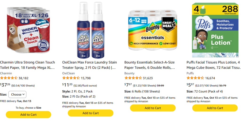 Amazon Household Deals