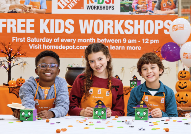Home Depot Kids Workshops