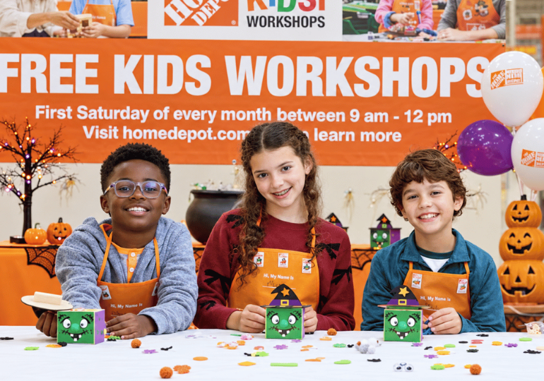 Home Depot Kids Workshops